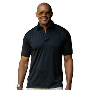 Collars & Co | Featherweight Flex Polo | Black | XL | NWOT